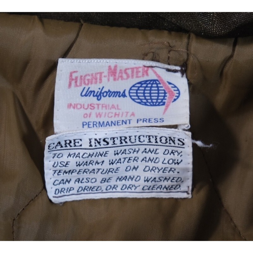 Flight-Master Jacket Mens XL Brown Industrial Hooded Vintage 50s Workwear - Picture 8 of 11